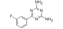 1,3,5-Triazine-2,4-diamine, 6-(3-fluorophenyl)-